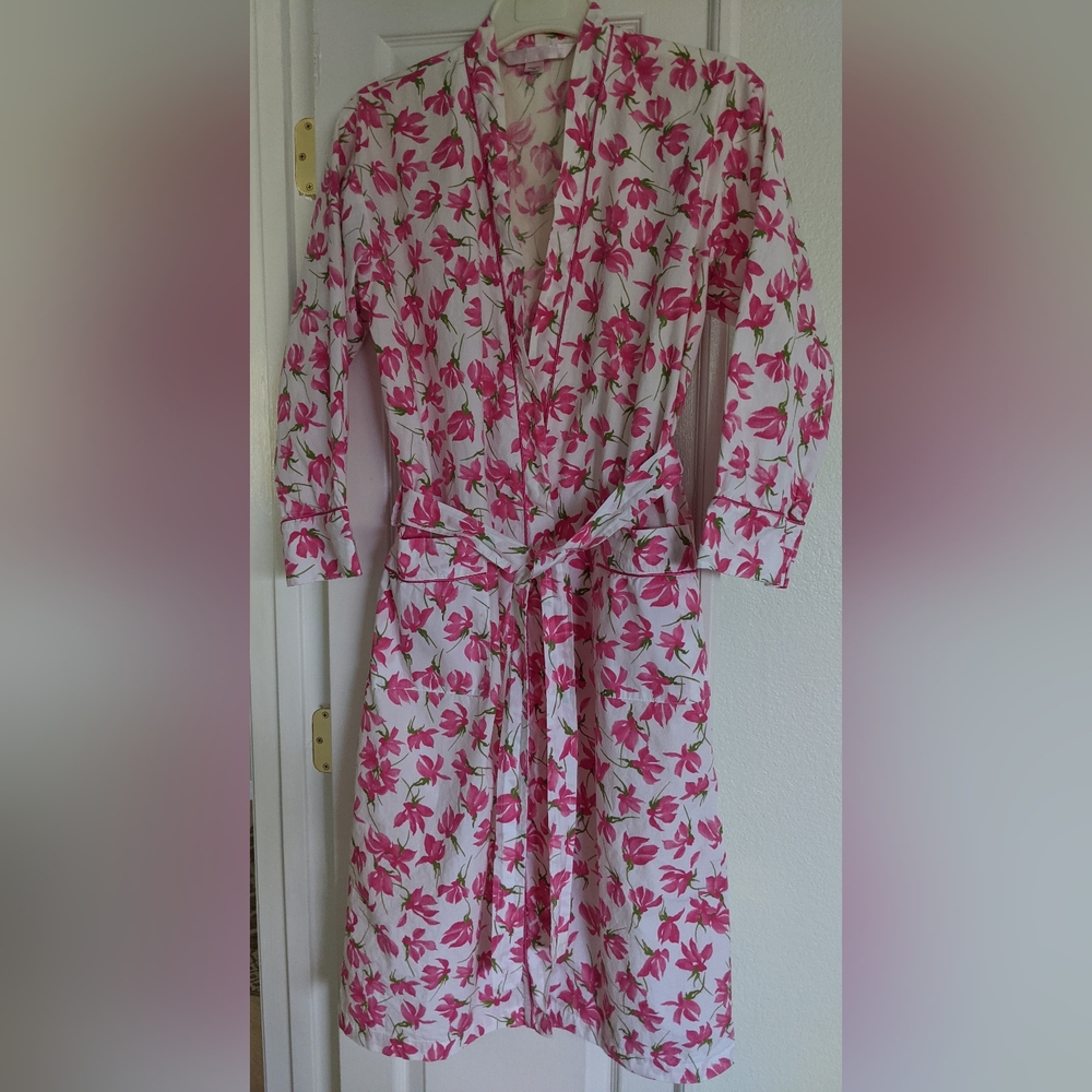 Victoria's Secret 100% cotton floral robe, XS
